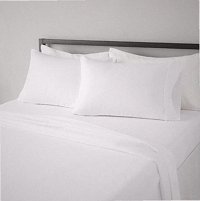 Amazon Basics California King NEW IN BOX Bright White Sheet Set (4 pieces)