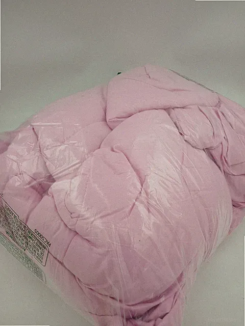 Amazon Basics Comforter Twin/Twin XL 66" x 90" Pink Down Alternative Microfiber