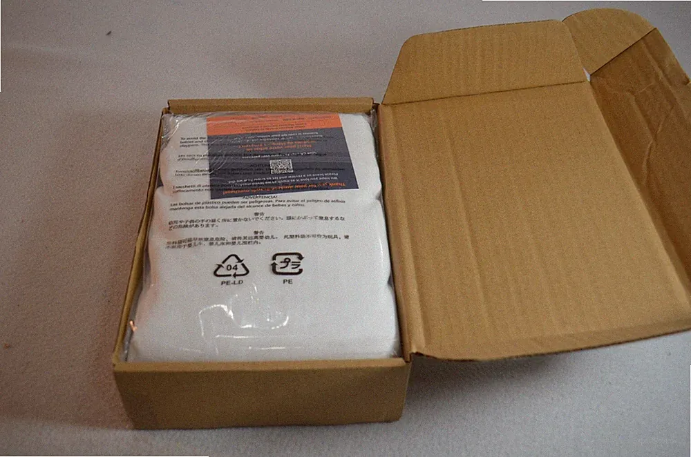 Amazon Basics Pleated Bed Skirt Queen Bright White New Sealed