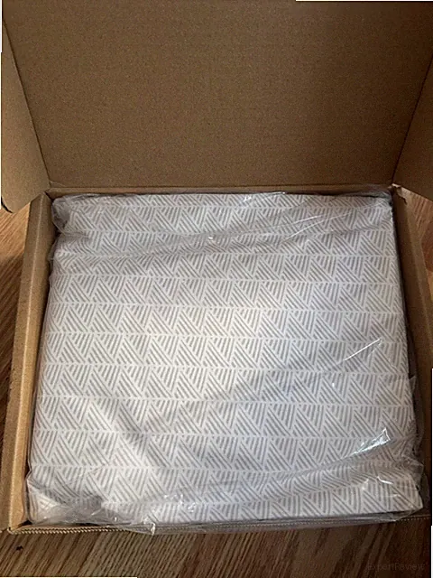 Amazon Basics Twin Sheet Set – Gray Crosshatch, 3 Piece