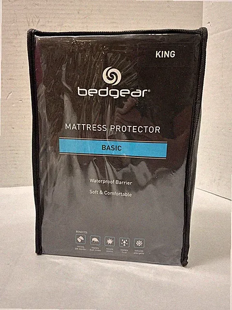 King Basic Mattress Protector - Lightweight, Noiseless, and Waterproof Fabric