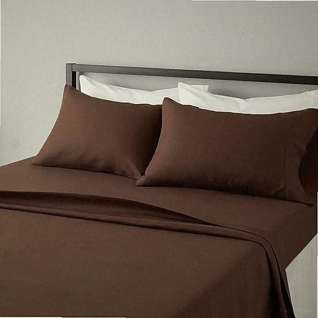 Lightweight Super Soft Easy Care Microfiber 4 Piece Bed Sheet Set with 14-Inch D