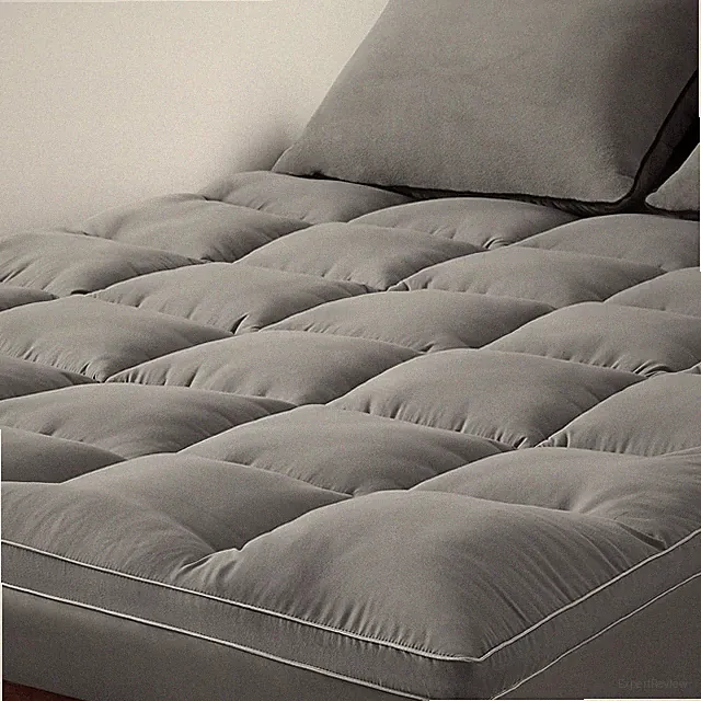 Twin Full Queen King Mattress Topper Soft Plush Bed Pad Cover for Fatigue Relief